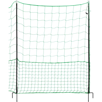 Siatka ogrodzenie ochronne hodowlane dla kur drobiu 1,25 x 25 m
