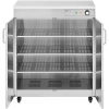 Podgrzewacz do talerzy szafa grzewcza na kółkach do 120 talerzy śr. 29 cm 800 W