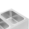 Bemar podgrzewacz gastronomiczny z podstawą wolnostojący 2 x GN 1/1 1265 W