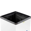Kosz pojemnik stalowy do segregacji śmieci odpadów papieru 30.5x30.5x70cm 60L