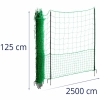 Siatka zagroda ogrodzenie ochronne hodowlane dla kur drobiu 1.25 x 25 m