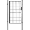 Brama furtka wejściowa ogrodowa ze stali 105 x 211 cm