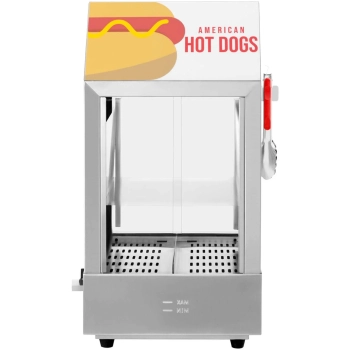 Podgrzewacz witryna grzewcza do 100 hot dogów parówek 25 bułek 1000W