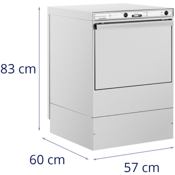 Zmywarka do naczyń podblatowa kosz 50 x 50 cm do 30 cykli/h 6600 W