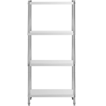Regał metalowy magazynowy gastronomiczny do 200 kg 80 x 40 x 180 cm