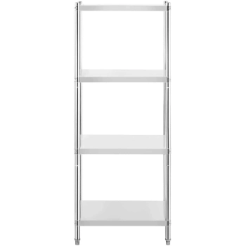 Regał metalowy magazynowy gastronomiczny do 200 kg 70 x 60 x 180 cm