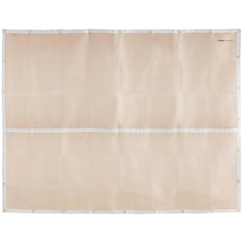 Koc spawalniczy płachta ochronna z włókna szklanego 235 x 165 cm do 500 C
