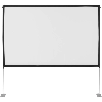Ekran projekcyjny podłogowy składany 100'' 228 x 133 cm 16:9