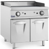 Grill gazowy podwójny ryflowany z szafką na propan / LPG / gaz ziemny 12 kW