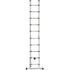Drabina teleskopowa składana z aluminium 12 stopni 0.85-1.85/3.8 m
