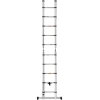 Drabina teleskopowa składana z aluminium 12 stopni 0.85-1.85/3.8 m