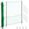Siatka zagroda ogrodzenie ochronne hodowlane dla kur drobiu 1.25 x 15 m