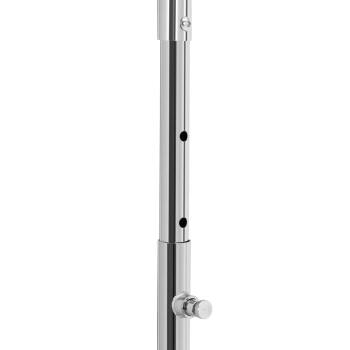 Wieszak na ubrania stojący na kółkach regulowany 100-170 cm