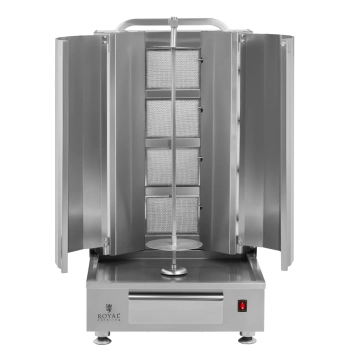 Opiekacz grill do kebaba gyrosa gazowy do 60 kg mięsa 16 kW
