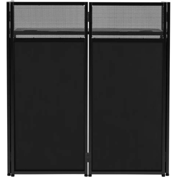 Parawan stanowisko stół DJ składany 105 x 52 x125 cm