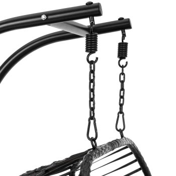 Fotel kosz wiszący ogrodowy huśtawka dwuosobowa do 200 kg