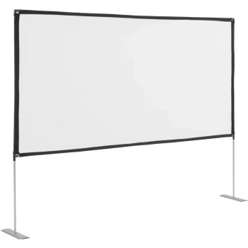 Ekran projekcyjny podłogowy składany 120'' 269 x 150 cm 16:9