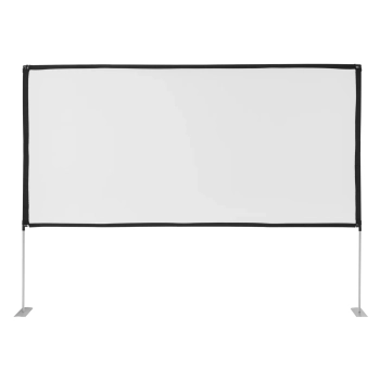 Ekran projekcyjny podłogowy składany 120'' 269 x 150 cm 16:9