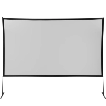 Ekran projekcyjny podłogowy składany 150'' 331.9 x 186.7 cm 16:9