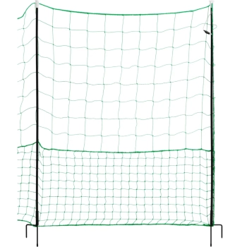 Siatka zagroda ogrodzenie ochronne hodowlane dla kur drobiu 1.25 x 15 m