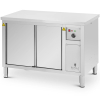 Szafa grzewcza podgrzewacz do talerzy 30-80 C 120 x 70 x 85 cm 2.4kW