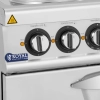 Kuchnia elektryczna z piekarnikiem 4 palniki 400 V 13.9 kW