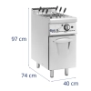 Warnik do makaronu makaroniarka na gaz propan butan / LPG / ziemny 2 x 4 kW