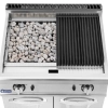 Grill lawowy na gaz propan / LPG / ziemny 2 x 8 kW 50-460 C