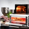 Piec do pizzy elektryczny z kamieniem szamotowym na 4 pizze śr. 30 cm 4200 W