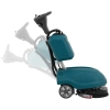 Szorowarka akumulatorowa do czyszczenia podłóg 35 cm 15 l 160 obr./min