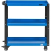 Wózek warsztatowy narzędziowy na kółkach 3 półki 70 x 38 cm STAL do 500 kg