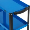 Wózek warsztatowy narzędziowy na kółkach 3 półki 70 x 38 cm STAL do 500 kg