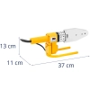 Zgrzewarka do rur PP PB PE PV o śr. 20-63 mm 300C 950 W - zestaw