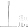 Pług spych śnieżny do taczki spalinowej HT-MD-300 STAL 153 x 99 x 60 cm