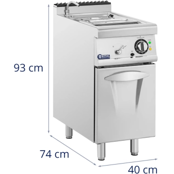 Bemar elektryczny z szafką kranem GN 1/2 GN 1/3 3000 W