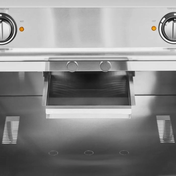 Grill lawowy elektryczny z kamieniami 50-300C 8.1 kW 400 V