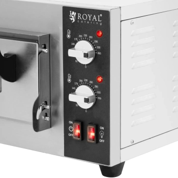 Piec do pizzy elektryczny z kamieniem szamotowym na 1 pizzę śr. 35 cm 2000 W
