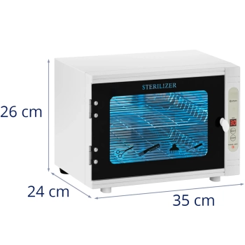 Sterylizator UV do narzędzi kosmetycznych z timerem LED 8 l