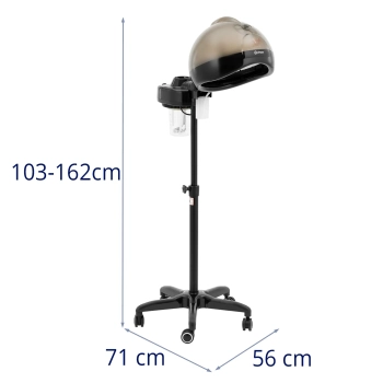 Sauna fryzjerska nawilżacz do pielęgnacji włosów stojący 0.75 l 750 W