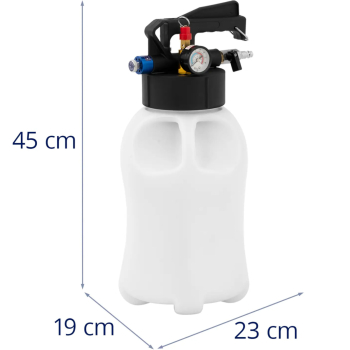 Pompa do wymiany oleju w skrzyni automatycznej 8 adapterów 6 l - zestaw