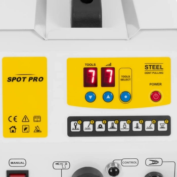 Zgrzewarka spotter do usuwania wgnieceń w karoserii 6800 A 230 V - zestaw