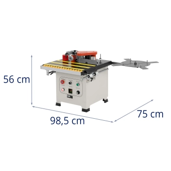 Okleiniarka do krawędzi mebli drewna forniru PCV ABS 0.3-3 mm 850 W
