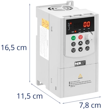 Przetwornica częstotliwości VFD falownik 500 Hz 1500 W 230 V