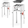 Grill gazowy z patelnią Grill Master Mini 340x540x(H)840 mm 5.8kW- Hendi 154700