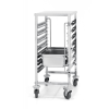 Wózek do transportu pojemników 7 x GN 1/1 z blatem roboczym - Hendi 810668