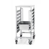 Wózek do transportu pojemników 7 x GN 1/1 z blatem roboczym - Hendi 810668