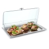 Pokrywa przeźroczysta RollTop do ekspozycji potraw GN1/1 - Hendi 866009