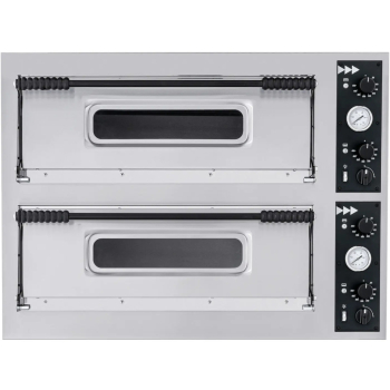 Piec do pizzy podwójny Basic XL 44 8 pizz 12000W - Hendi 226957