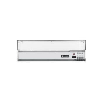 Nadstawa z witryną chłodniczą 9 x GN 1/3 szer. 200cm - Hendi 232996