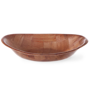 Miska drewniana kuchenna owalna 255x190mm - Hendi 425602